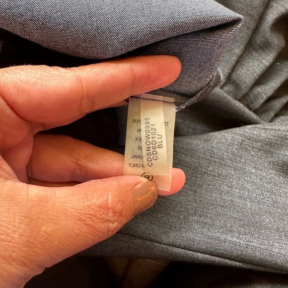 Calvin Klein Blue Ruched Asymmetrical Sheath Dress - Picture 10 of 16